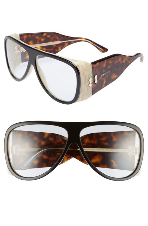 gucci chain link oversized sunglasses|gucci sunglasses nordstrom.